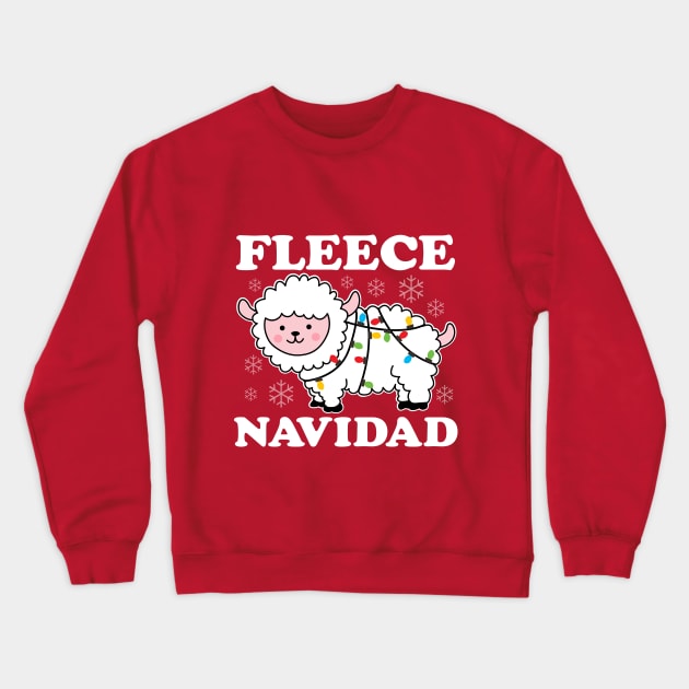 Fleece Navidad Crewneck Sweatshirt by DetourShirts